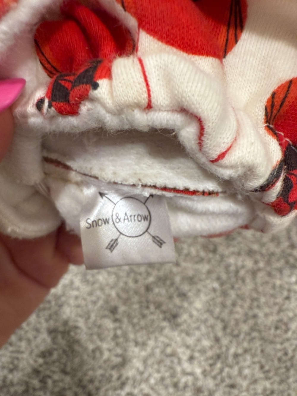 Cardinal Baby booties - Picture 4 of 5
